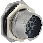 Eaton-UT0X71492PW Steckverbinder, rund Conn Circular PIN 12 POS Crimp/Screw ST Jam Nut 12 Terminal 1 Port