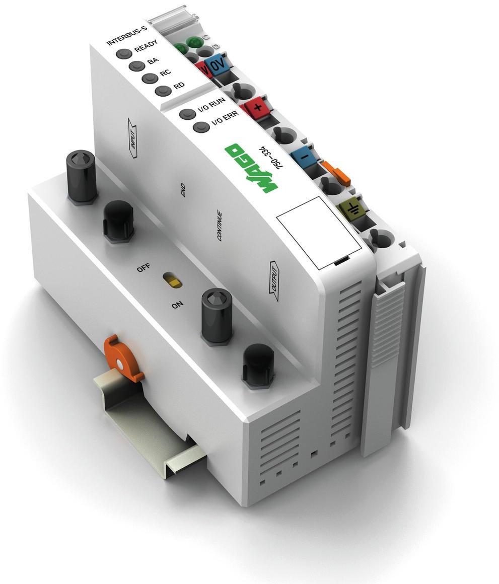 WAGO-750-334 Verschiedene Produkte Interbus Fieldbus Coupler Digital And Analog Signals Lwl-Connection