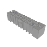 Conn Wire to Board HDR 16Power POS 4.19mm Solder ST Top Entry Thru-Hole Power Mate® Tube