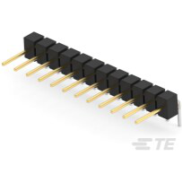 TE Connectivity-6-146304-2 Piastre connettori e prese PCB Conn Unshrouded Header HDR 12 POS 2.54mm Solder RA Thru-Hole Tray