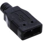 CnC Tech, LLC-1001-027-BL-01000 Schrumpfbalgenadapter Hood 180° Polyvinyl Chloride