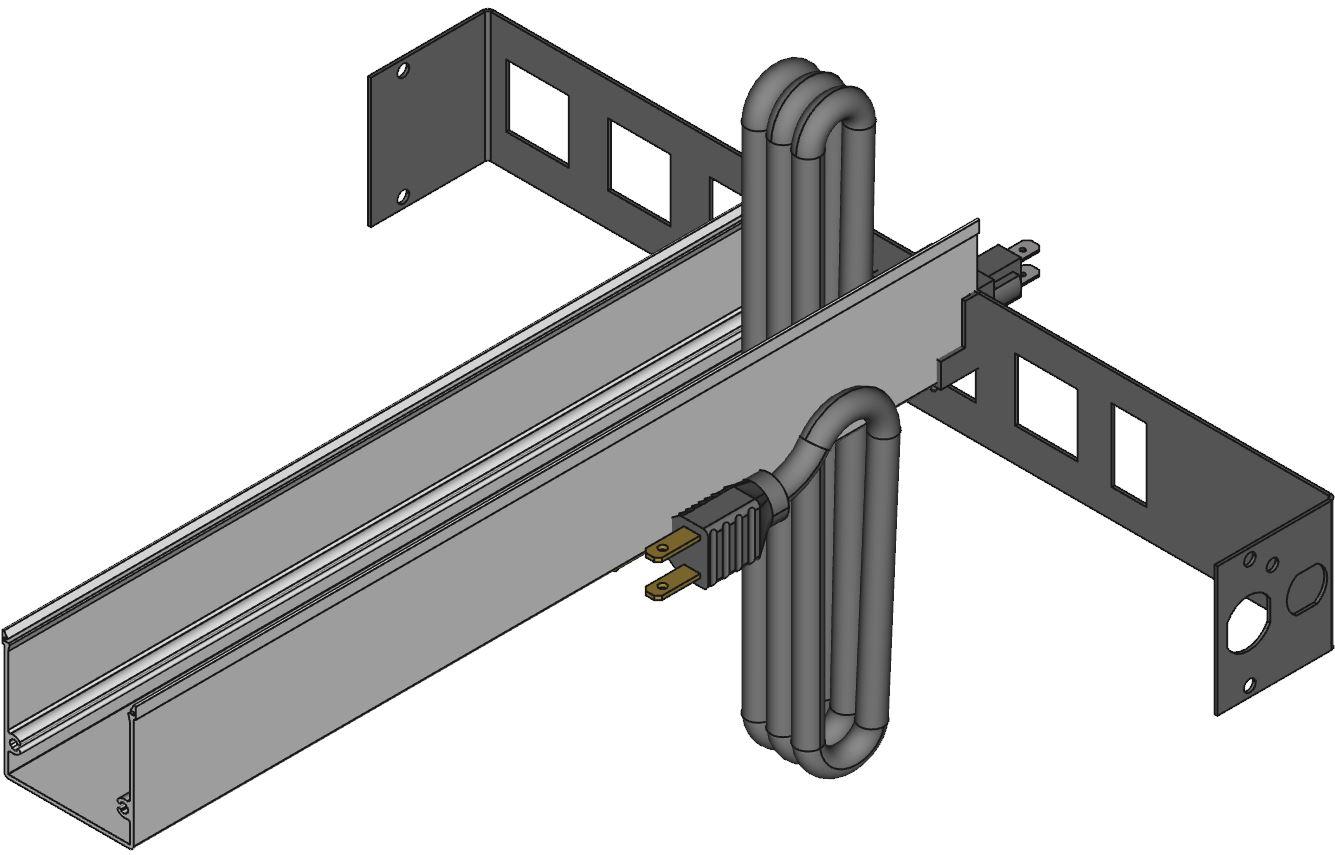 Hammond Manufacturing-1584H6A1 Power Distribution Units PDU Switched 125V 15A