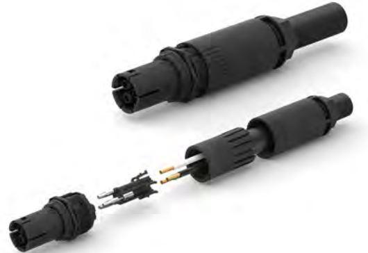 TE Connectivity-2829465-1 Andere Kabelbaugruppen Cable Assembly 0.61m Power 5 POS SKT