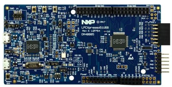 NXP Semiconductors-OM40005UL Eingebettete Systementwicklungsboards und -kits LPC51U68 Microcontroller Evaluation Board