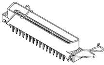 Molex-0716611568 Steckverbinder, SCSI Conn EBBI PL 68 POS 1.27mm Solder ST Thru-Hole 68 Terminal 1 Port EBBI™ Tray