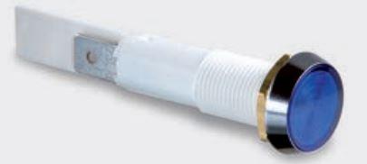 Bulgin Components PLC-C027500LAU Panel Mount Indicators Chrome bezel Panel Mount Indicators