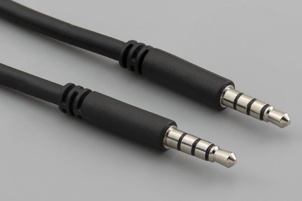 Tensility International-10-02153 Audio/Video Kabelsortiment Cable Assembly Round 0.914m 3.5mm Audio to 3.5mm Audio 4 to 4 POS PL-PL 28AWG