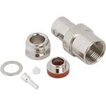 Conn BNC 0Hz to 4GHz 50Ohm Clamp ST Cable Mount RCP Silver