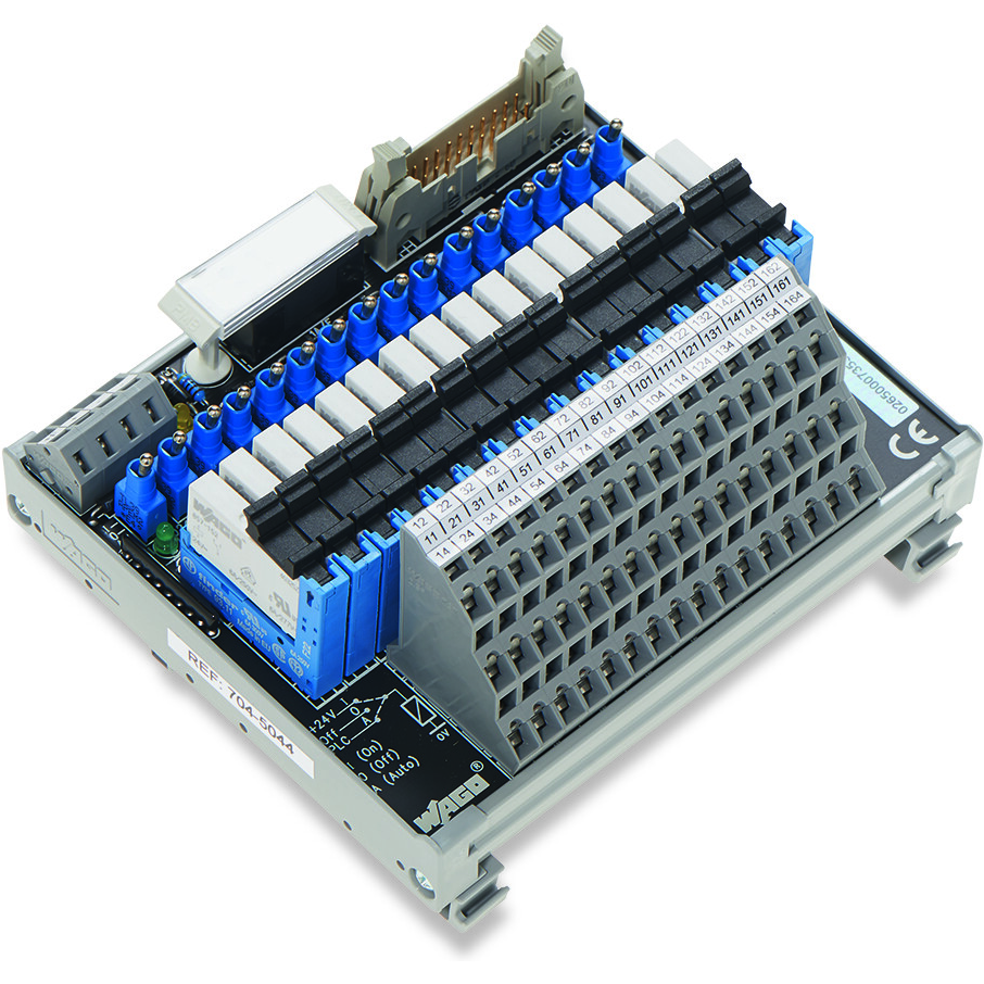 WAGO-704-5044 null Switching relay module, for DIN 35 rail