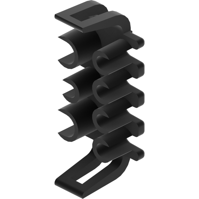 Delphi-12129841 Accessori per connettori LOCK SECONDARY TPA M/P 7 BLACK COLOR