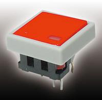 NIDEC Copal Electronics-TR2-21-L8 Bouton commutateur poussoir Switch Push Button N.O. SPST Button 0.01A 12VDC Momentary Thru-Hole PC Pins