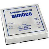Aimtec-AM40UW-2412SZ DC/DC-Wandler und Spannungsreglermodul Module DC-DC 24VIN 1-OUT 12V 3.35A 40W 8-Pin DIP Tube