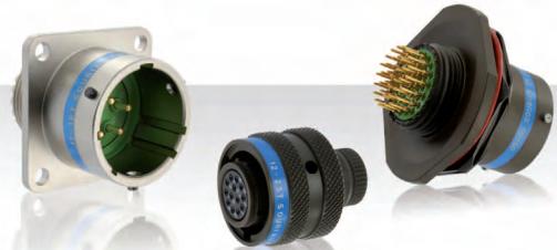 SOURIAU-8LT719F11AB Steckverbinder, rund Conn Circular PIN 11 POS Crimp ST Jam Nut 11 Terminal 1 Port