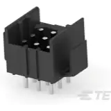 TE Connectivity-640501-3 Steckverbinderleisten und Leiterplattenbuchsen Conn Shrouded Header (4 Sides) HDR 9 POS 4.2mm Solder ST Thru-Hole Bag