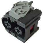 Delphi-13667961 分立接线罩连接器 Conn Housing F 2 POS Crimp ST Cable Mount Black