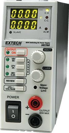 Teledyne FLIR LLC-382260 Bench Power Supplies Bench Power Supply 0.1V to 16.4V/0.1V to 27.6V/0.1V to 36.8V Single-OUT 5.1A/3.1A/2.3A 80W