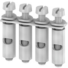 Weidmuller-0336900000 Steckverbinderzubehör Conn Accessories 4 POS Screw ST