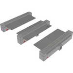 Cable Assembly 0.914m 30AWG 1.27mm 34 to (34/34) POS IDC Connector to 2(IDC Connector) F-F TIGER EYE™ Bulk