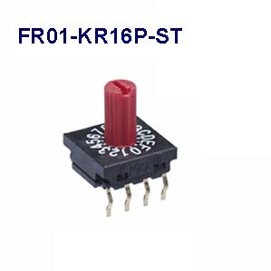 NKK Switches-FR01-KR16P-ST Conmutador DIP Switch DIP N.O./N.C. SP16T 16 Shaft 0.1A 5VDC PC Pins 625Cycles Thru-Hole Stick Tube