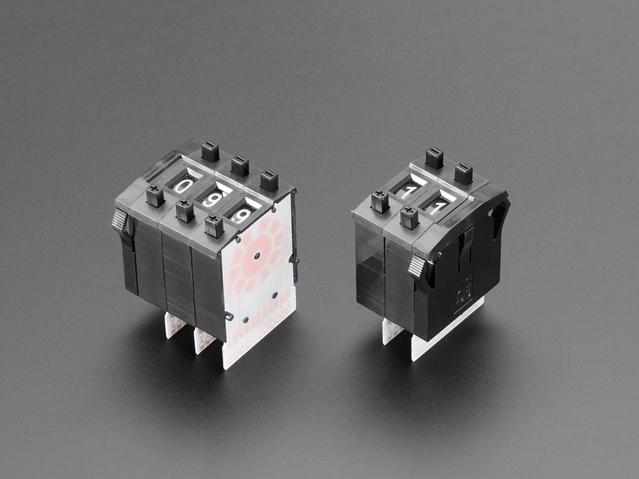 Adafruit Industries-1082 Switch Thumb-Pushwheel Mechanical Decade Counters - Large Size - Pack of 5