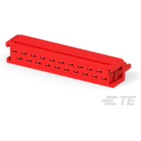 TE Connectivity-2-215083-0 Cabezales del conector y receptáculos PCB Conn IDC Connector M 20 POS 1.27mm IDT RA Side Entry Cable Mount Reel