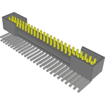 Conn Shrouded Header (4 Sides) HDR 50 POS 1.27mm Solder RA Side Entry Thru-Hole Tube