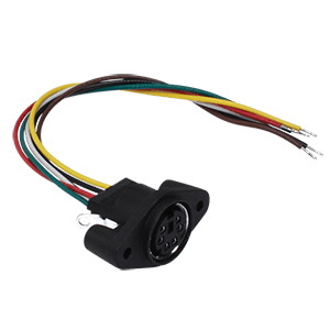 Same Sky (formerly CUI Devices)-MD-60PL100 null Cable Assembly Circular 0.1m 26AWG Mini Circular DIN 6 Straight