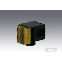 TE Connectivity-2102775-1 背板连接器 Conn Daughter Card M 56 POS 1.8mm Solder RA Thru-Hole VITA 46