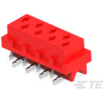 TE Connectivity-188275-8 Steckverbinderleisten und Leiterplattenbuchsen Conn Socket Strip F 8 POS 1.27mm Solder ST Top Entry SMD Reel