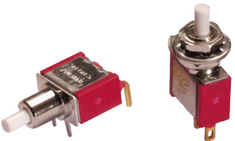 Grayhill-38CDP7B11M1GT Druckknopfschalter Snap Action Miniature Pushbutton Switches