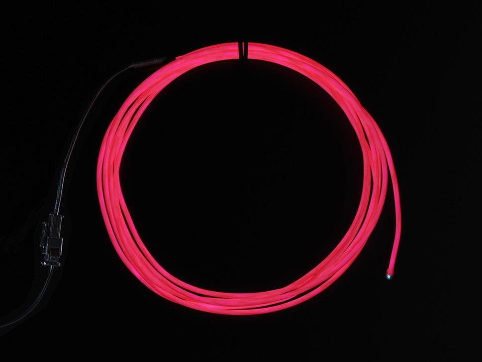 Adafruit Industries-588 Electroluminescent Indicators El wire starter pack 2.5 meter