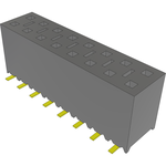 Conn Socket Strip SKT 16 POS 2.54mm Solder ST Top Entry SMD Tube