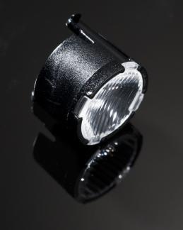 LEDIL OY-FP11121_LISA2-O-CLIP Optical Lenses Round Optical Lens Black PMMA Clips/Glue Box