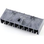 Conn Wire to Board HDR 8Power POS 5.7mm Solder RA Thru-Hole Mega-Fit Tray