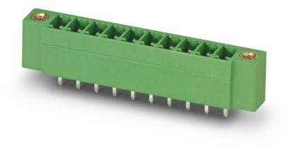 PHOENIX CONTACT-1843305 Embases de raccordement et réceptacles PCB Conn Wire to Board HDR 10 POS 3.5mm Solder ST Top Entry Thru-Hole Cardboard