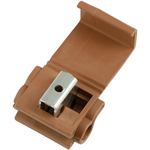 Quick Connect Tab (10-12)AWG/(14-18)AWG Brass Brown M 33.5mm Tin Bag
