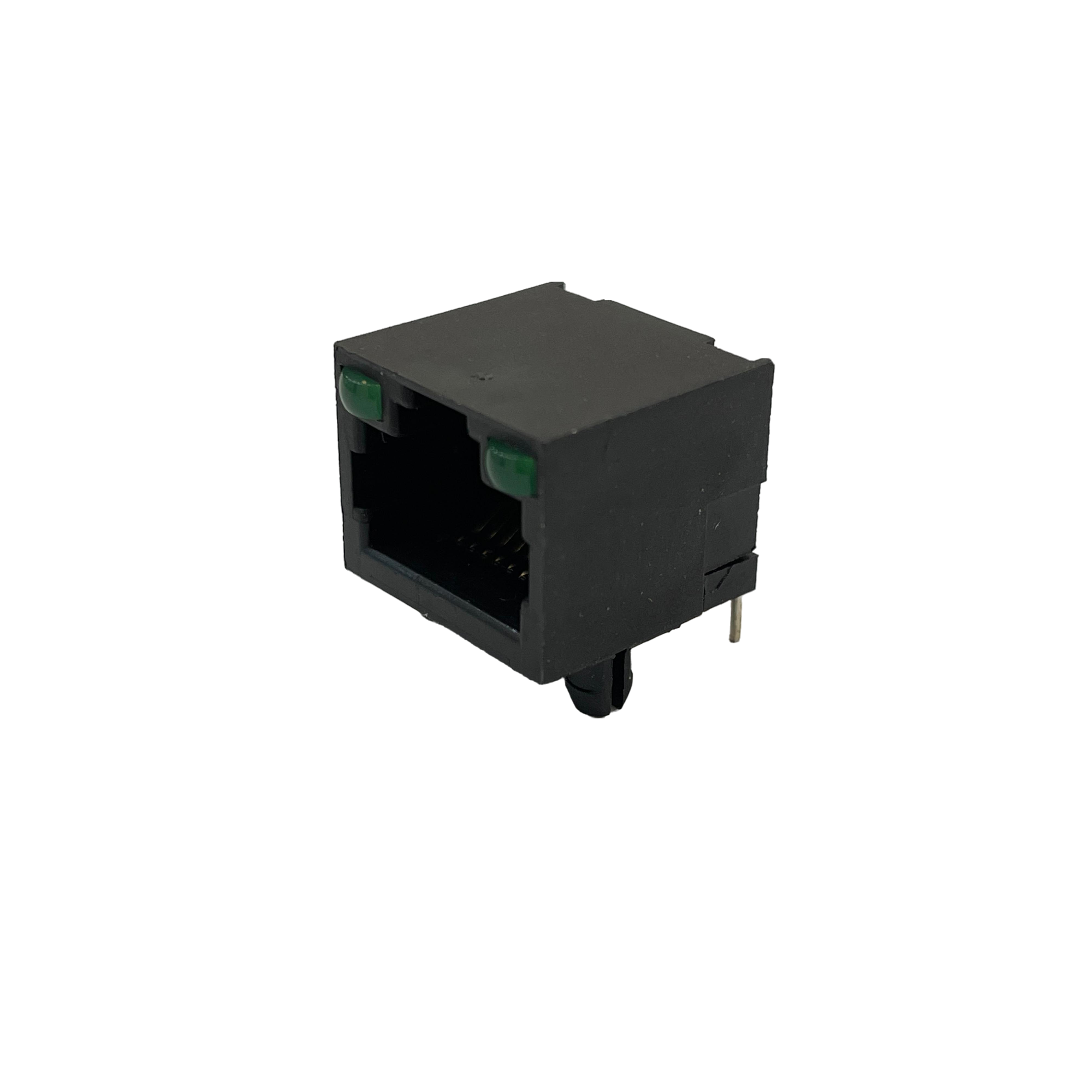 ADAM TECH-MTJ-88ARX1-LD Connettore telefono e telecomunicazione Conn RJ-45 F 8 POS 1.02mm Solder RA Thru-Hole 12 Terminal 1 Port