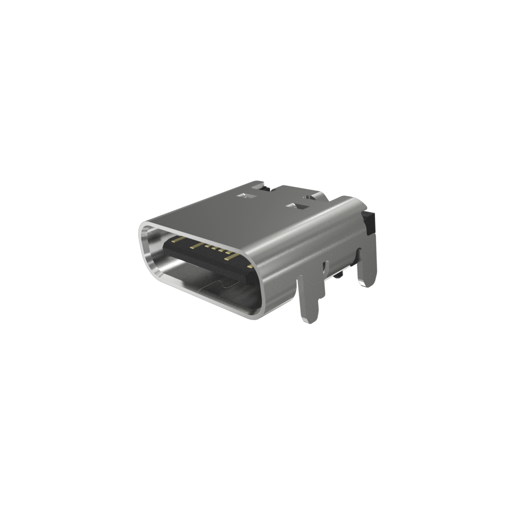 Amphenol Communications Solutions-10155435-00021LF Connector USB Usb Type C Female R/A SMT 16Pin 30
