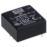 Mean Well Enterprises-DKMW06G-15 DC/DC-Wandler und Spannungsreglermodul Module DC-DC 48VIN 2-OUT -15V/15V -0.2A/0.2A 6W 5-Pin Tube