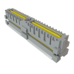Conn Micro High Speed Terminal Strip HDR 104 POS 0.635mm Solder ST SMD Tray