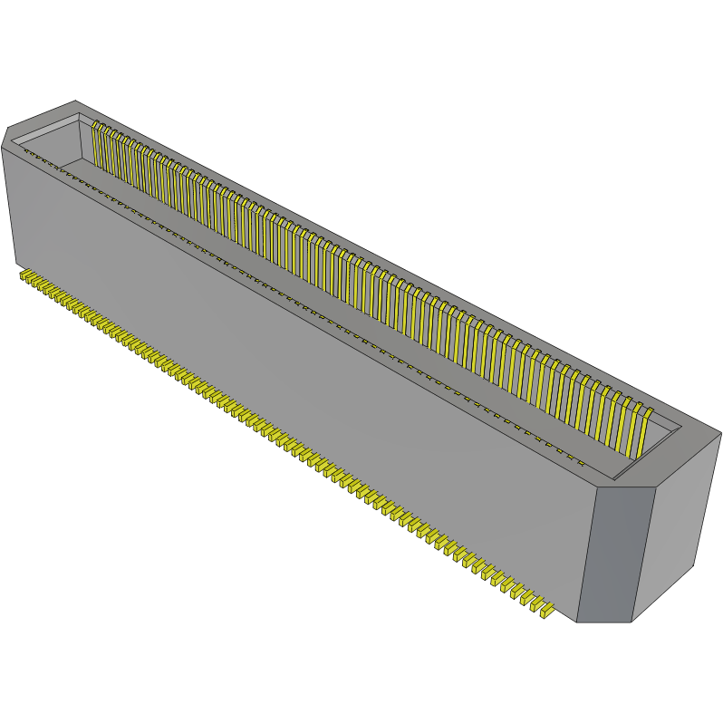 Samtec-BTH-070-02-F-D Connector Headers and PCB Receptacles Conn Micro Terminal HDR 140 POS 0.5mm Solder ST Top Entry SMD Tray