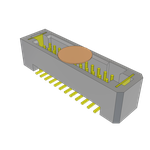 Conn Shrouded Header HDR 24 POS 1.27mm Solder ST Top Entry SMD Tube