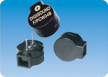 Digisound Group-F/PCW 04B LF Audioanzeigen und -alarme Audio Buzzer Magnetic 1V 2V 70mA 1.5V 92dBAdBA Through Hole Pin