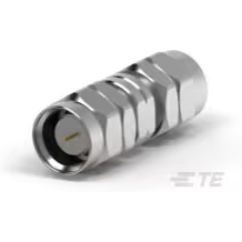 TE Connectivity-2081551-1 射频连接器 Adapter, Straight, 2.4mm Series, Plug Side A, 1.85mm Series, Plug Side B, 1 Position
