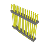 Conn Board Stacker HDR 30 POS 2.54mm Solder ST Thru-Hole Bulk