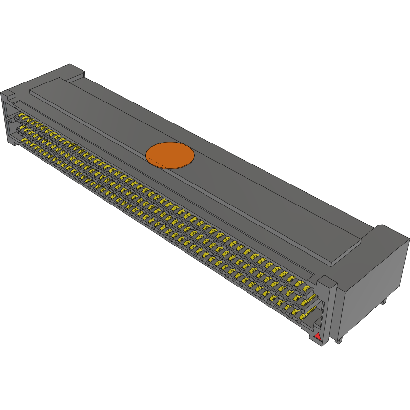 Samtec-SEAF-50-01-L-06-2-RA-K-TR Cabezales del conector y receptáculos PCB Conn Open Pin Field Array SKT 300 POS 1.27mm Solder RA Side Entry SMD T/R