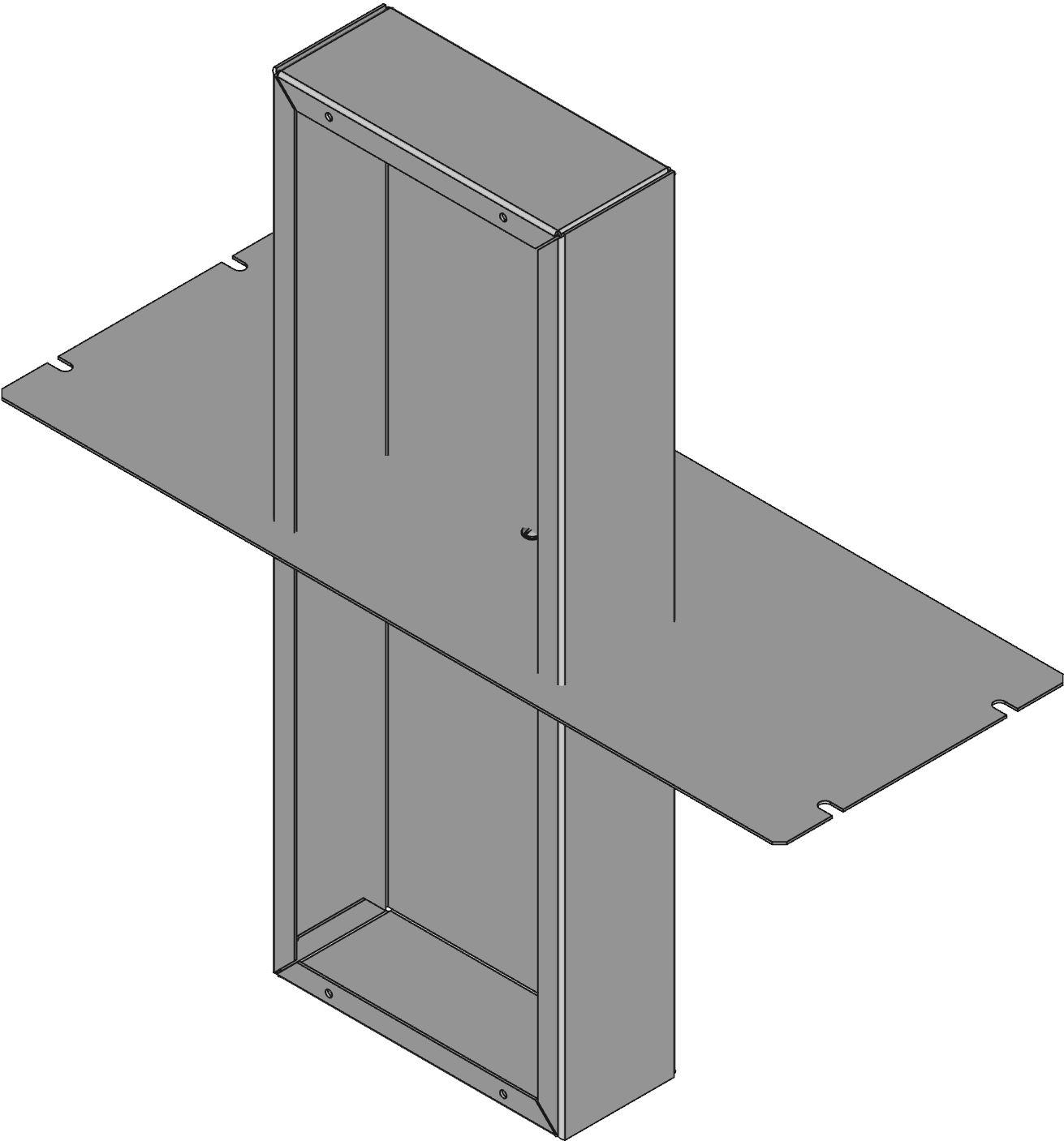 Hammond Manufacturing-1444-18  Natural Aluminum Chassis Enclosure