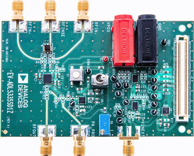 Analog Devices-EV-ADL5335SD1Z  ADL5335 RF Amplifier Evaluation Board
