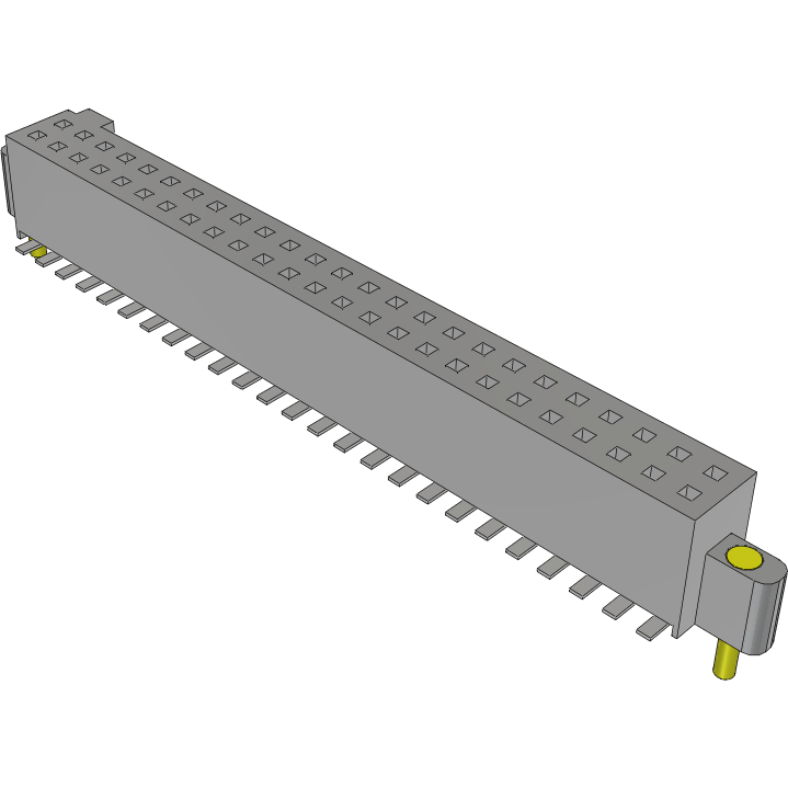 Samtec-SFM-125-02-L-D-SN Cabezales del conector y receptáculos PCB Conn Socket Strip SKT 25 POS 1.27mm Solder ST SMD Tube