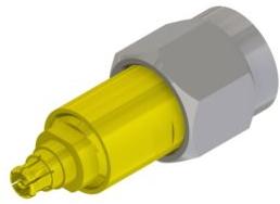 Micro-Mode Products-MADP-3943 RF-Steckverbinder MSSP Female to 2.4mm Male Adapter